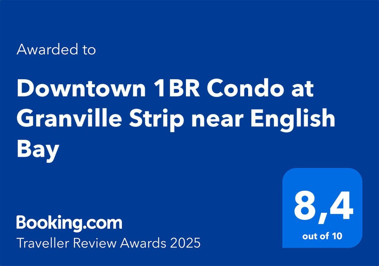 Downtown 1Br Condo At Granville Strip Near English Bay バンクーバー エクステリア 写真